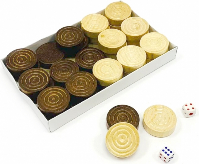 шашек с кубиками