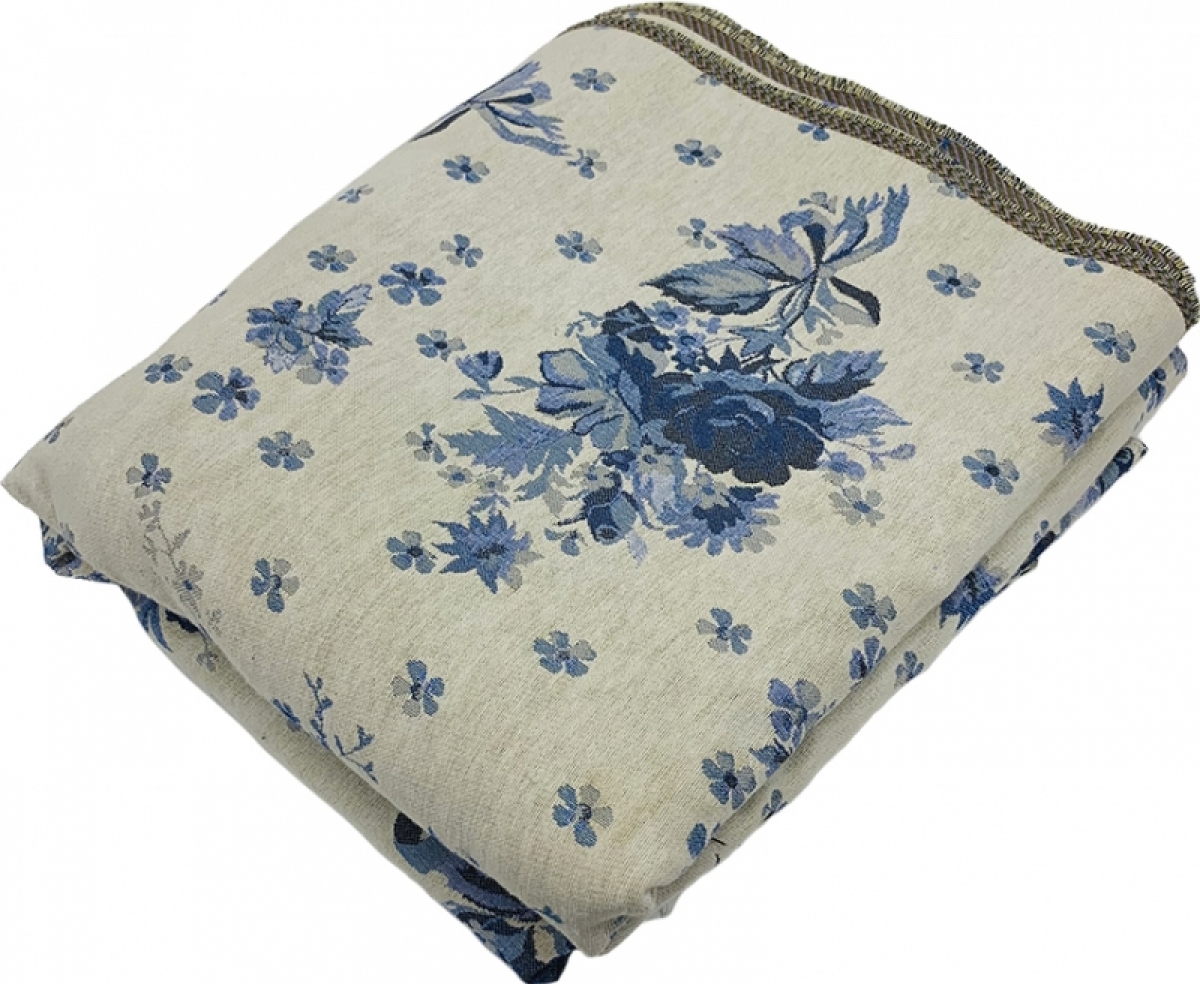 Ткань мебельная Blue Flower 2