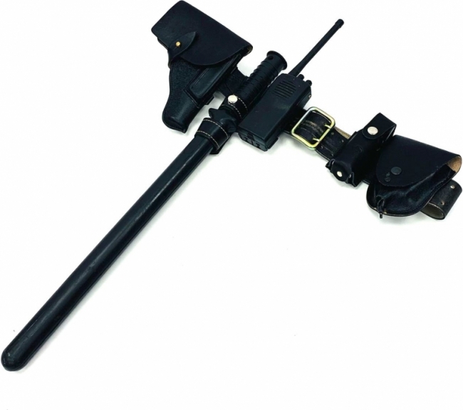 полицейского с рацией