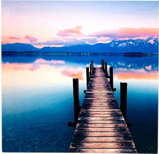 Картина Деревянный мостик