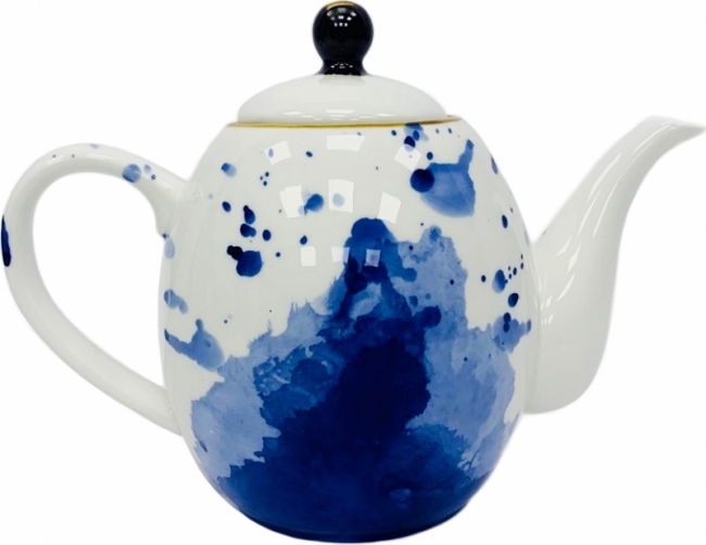 Чайник заварочный Синие брызги