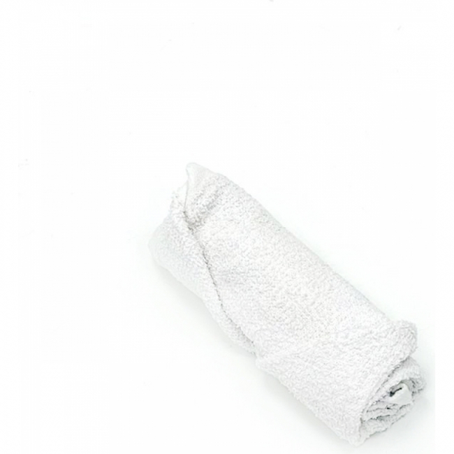 махровое для рук белое