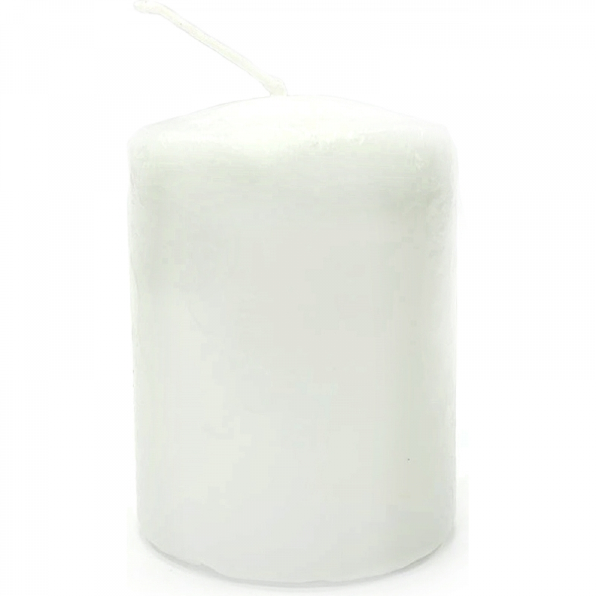 Свеча столбик маленькая White