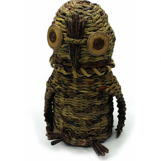 Сова плетёная