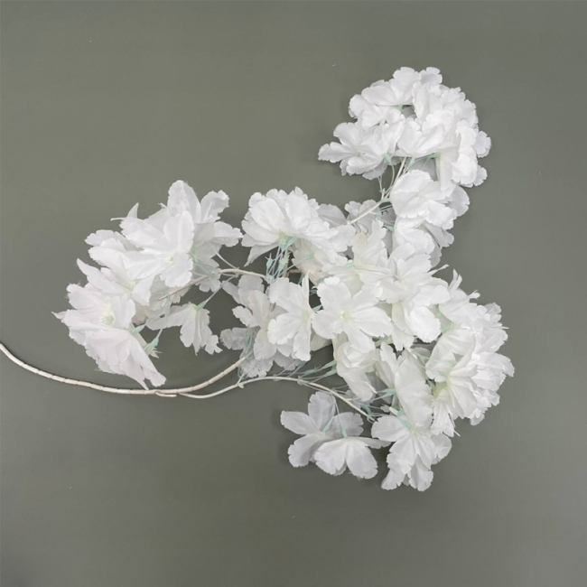 Ветка с белыми цветами