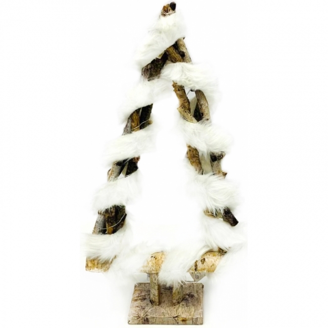 декоративная светящаяся меховая