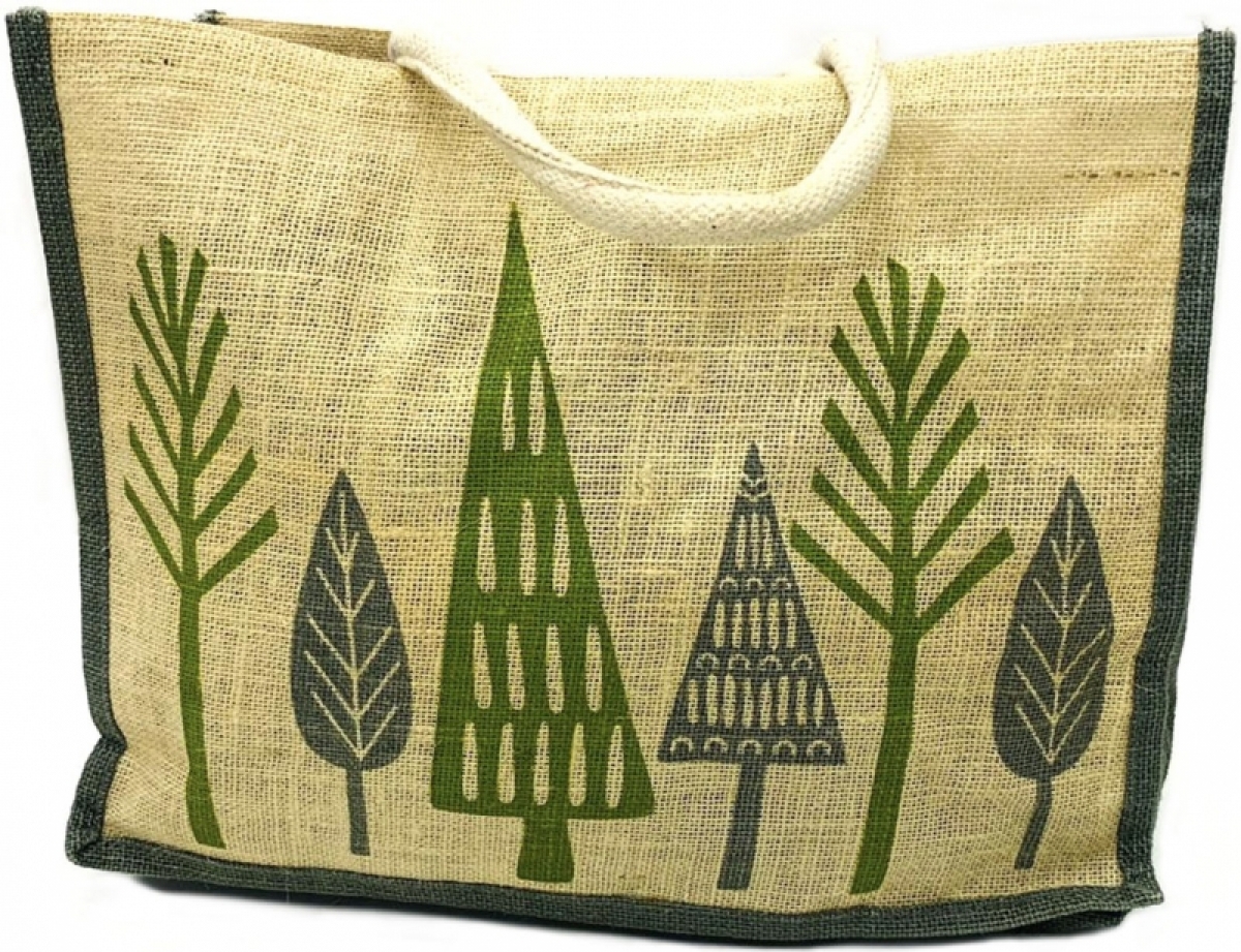 Сумка джутовая Forest