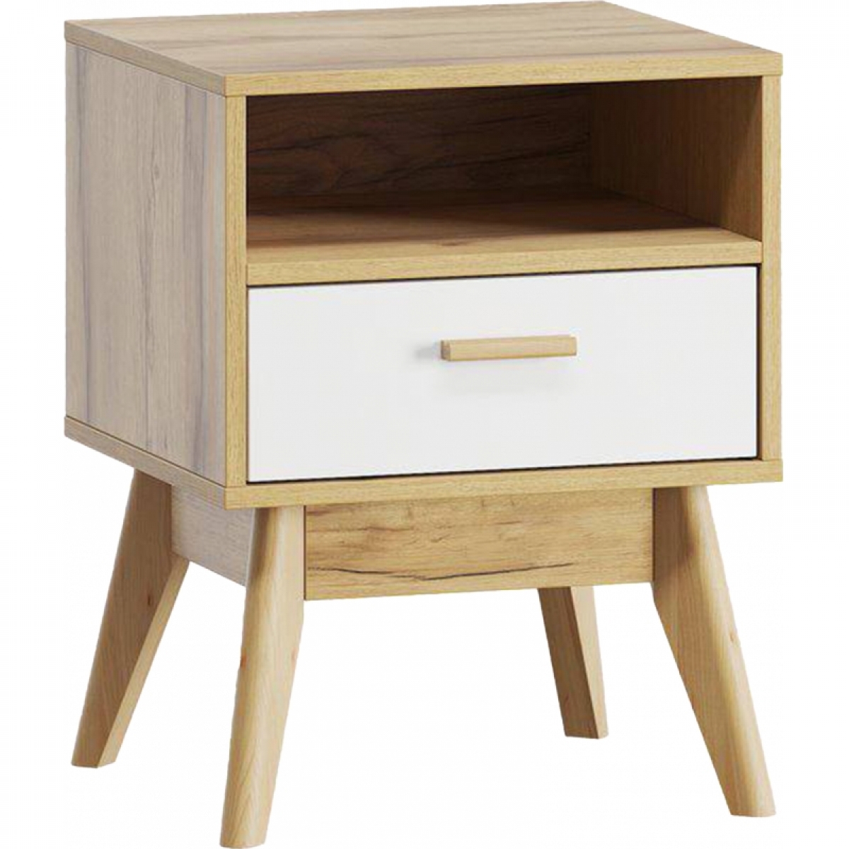 Прикроватная тумба Wood White