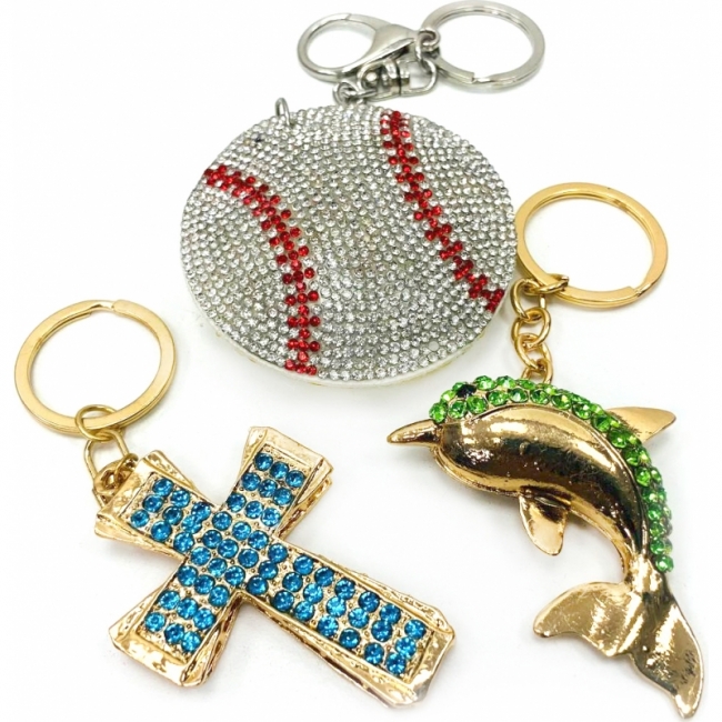 для ключей со стразами в ассортименте