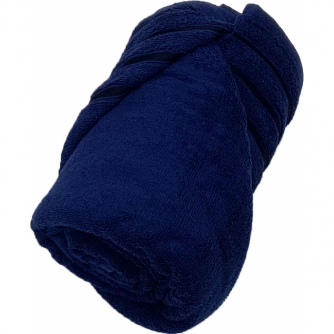 банное 4 полосы синее