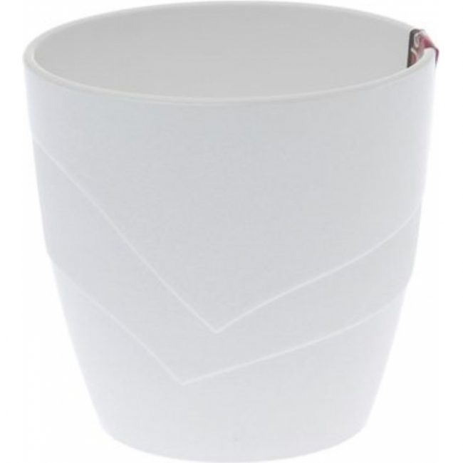 Кашпо Грация White