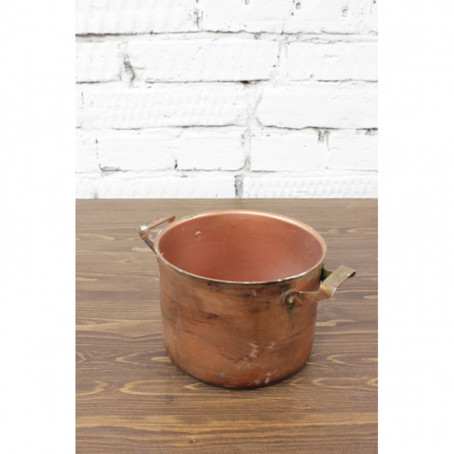 малая медная без крышки