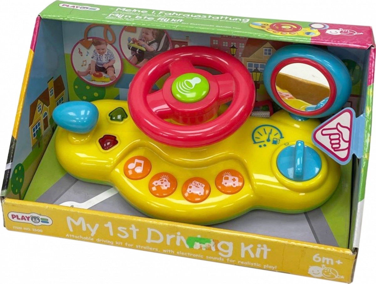Детская интерактивная игрушка Руль