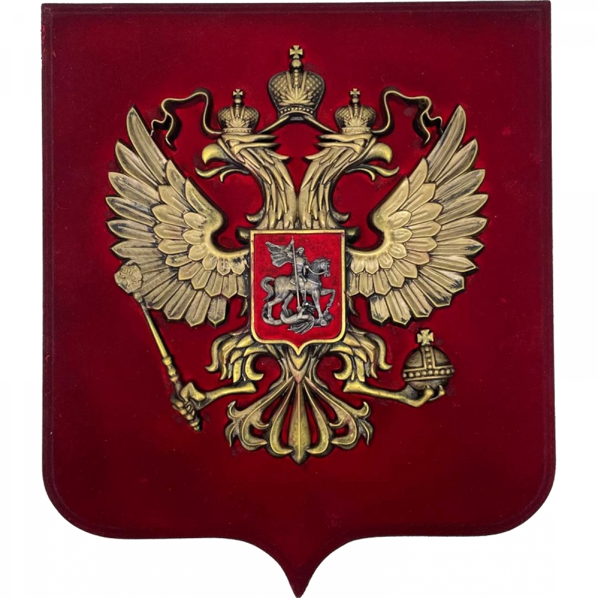 Герб бархатный