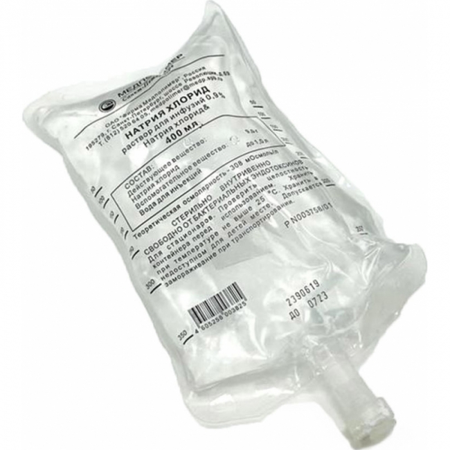 Натрия Хлорид 400 мл