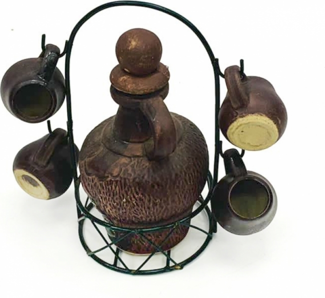 декоративный с горшочками