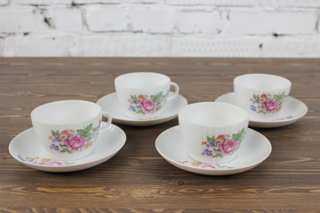 чайная Ribbed Rose