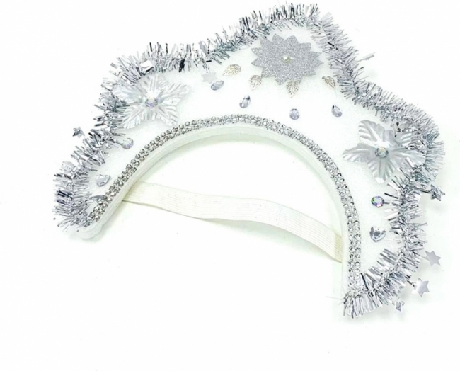 новогодний со снежинками с дождиком