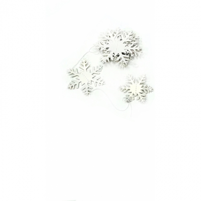 Снежинки 3D