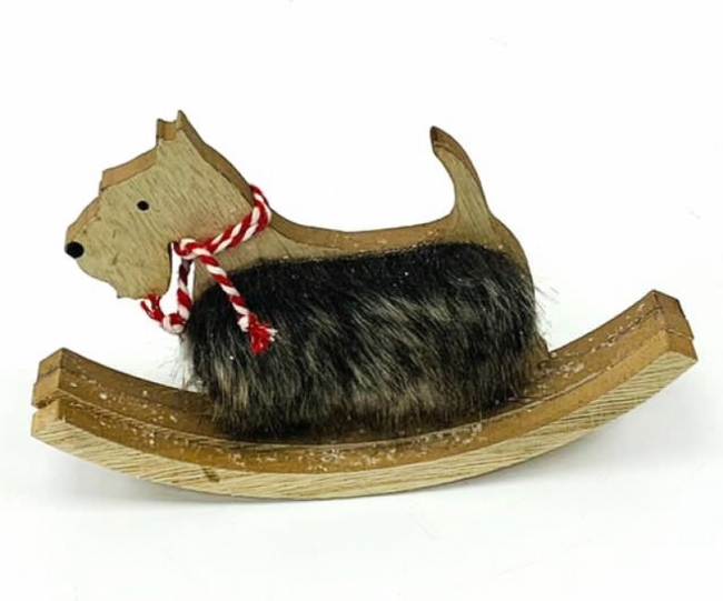 декоративная Собака качалка