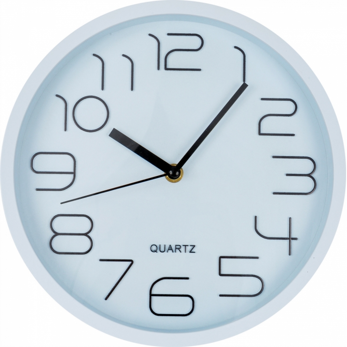 Часы настенные Quartz white