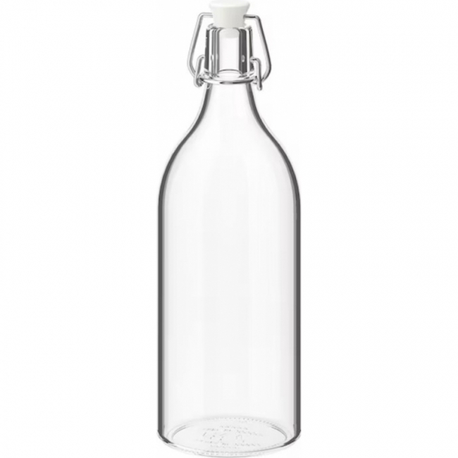 с прижимной пробкой 1л