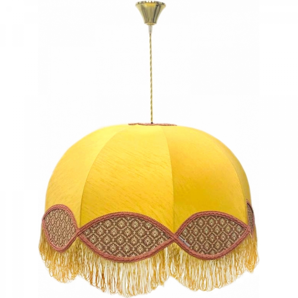 Абажур тканевый Golden Dome