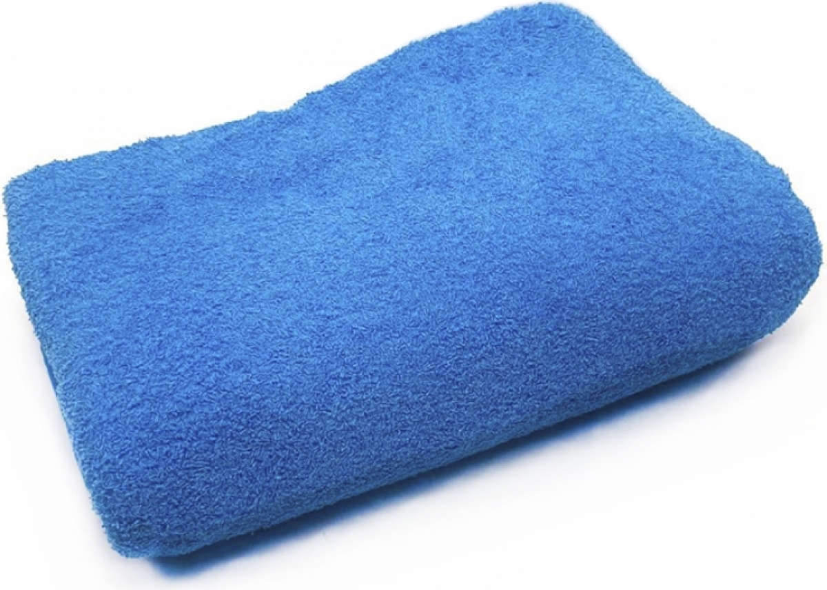 Простыня махровая Blue
