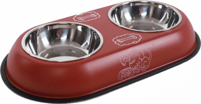 Миска двойная для животных