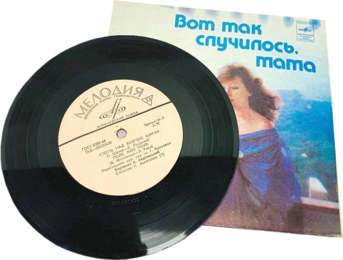 Виниловая пластинка (маленькая)