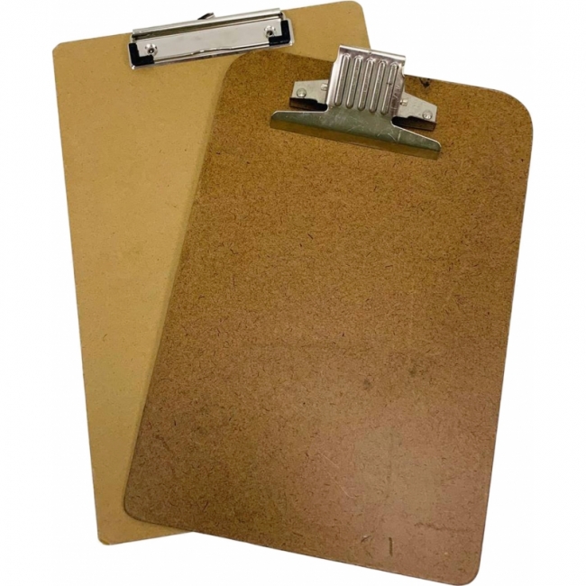 с зажимом крафт А4