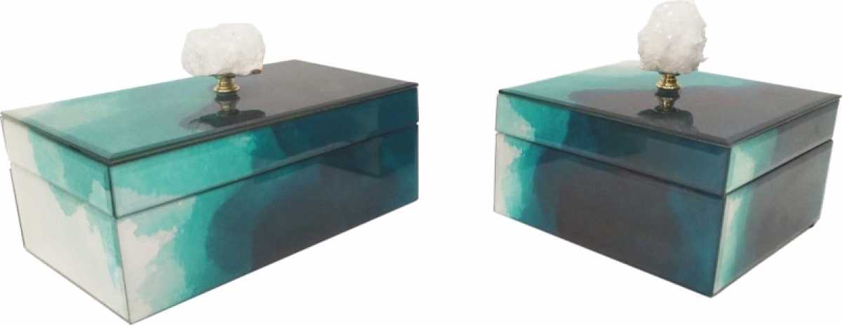Комплект шкатулок Aquamarine