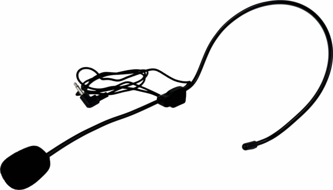 с микрофоном