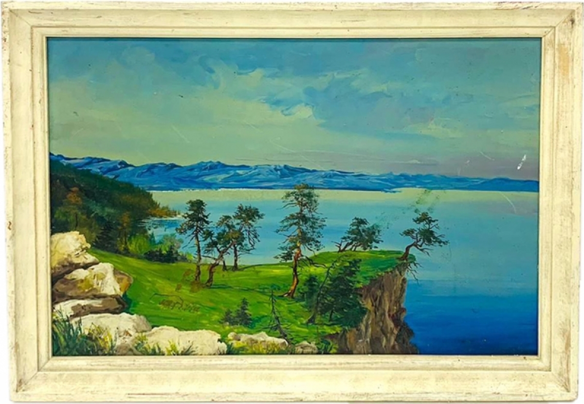 Картина Обрыв Иркутск
