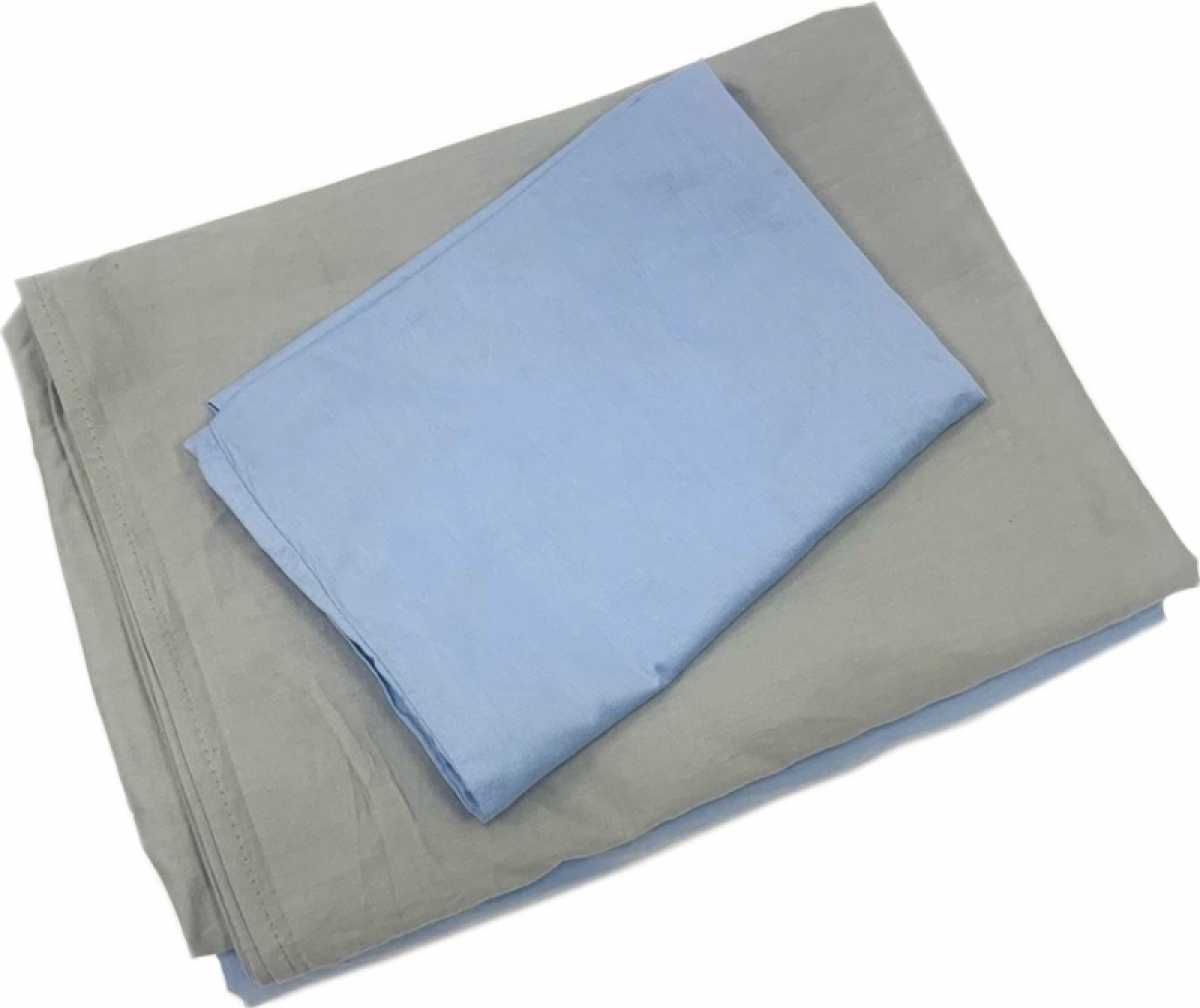 Постельное белье Gray/Blue