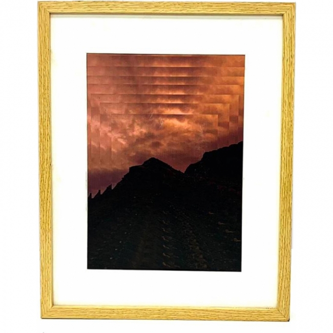 Гора в закате