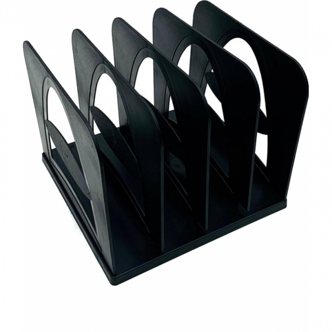 Сортер сборный для документов (чёрный/пластик)