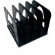 Сортер сборный для документов (чёрный/пластик)