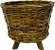 Кашпо плетеное d24