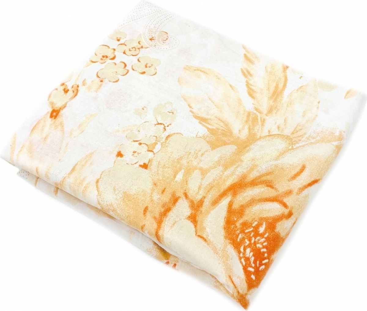 Простыня Orange flowers