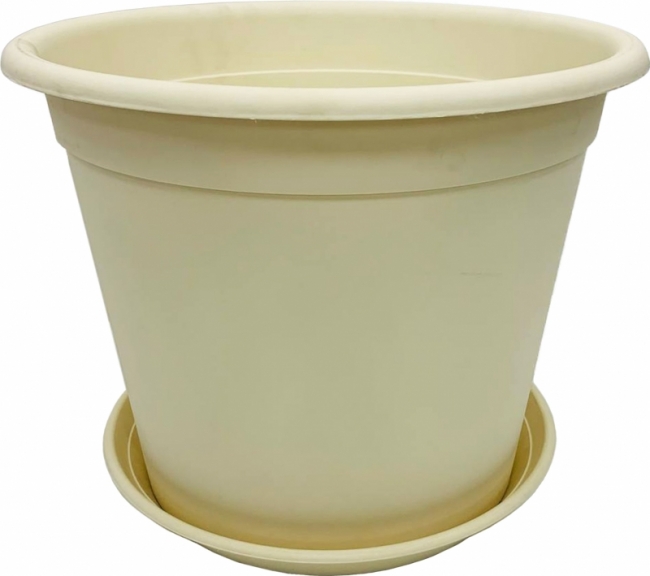 Кашпо Roxor бежевый