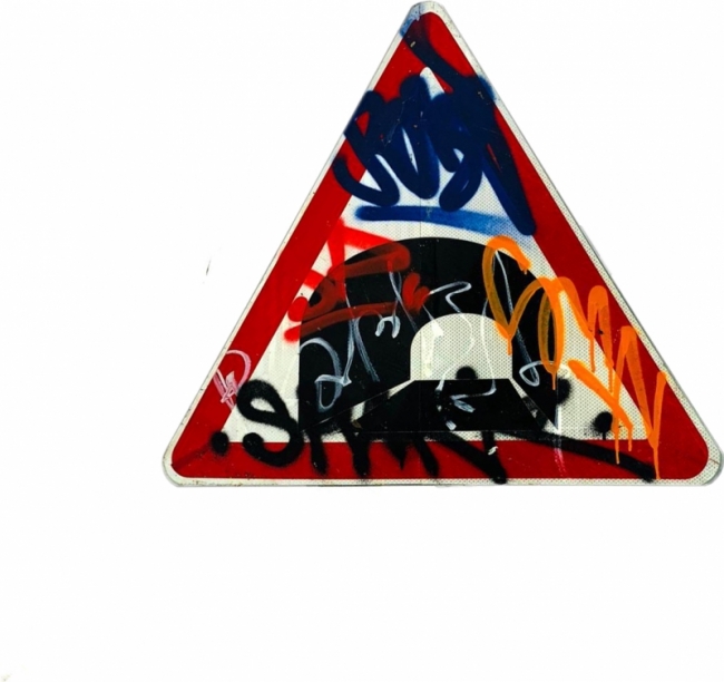 дорожный Тоннель разрисованный