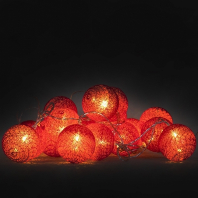 елочная хлопковая Red