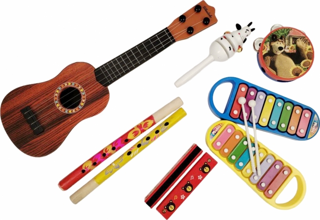 Музыкальный инструмент в ассортименте