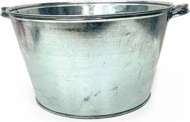 Ушат металлический