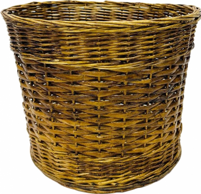 Кашпо плетеное d35