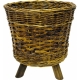 Кашпо плетеное d28