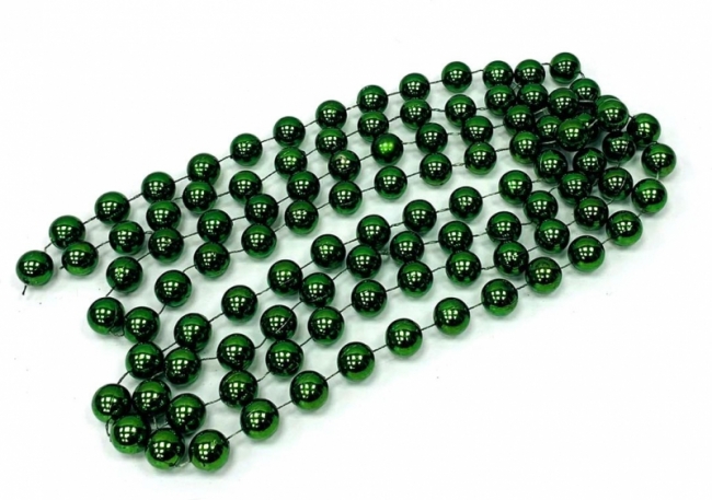 новогодняя Зеленые шарики