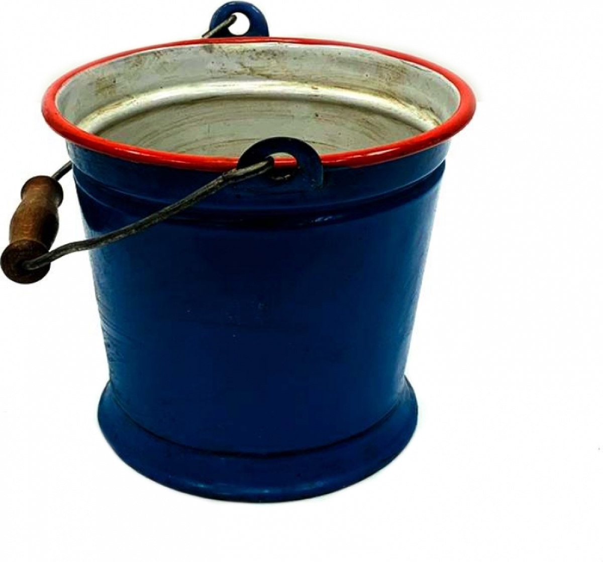 Кашпо Bucket dark blue