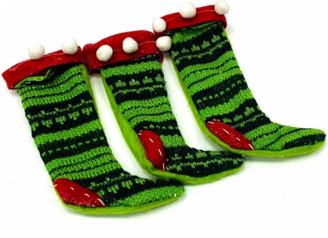 новогодний зеленый